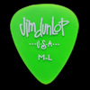 Dunlop Gel Standard Medium Light Green Guitar Picks