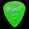 Dunlop Gel Standard Medium Light Green Guitar Picks Dunlop Gel Standard Medium Light Green Guitar Picks