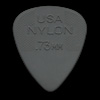 Dunlop Nylon Standard 0.73mm Grey Guitar Picks Dunlop Nylon Standard 0.73mm Grey Guitar Picks
