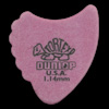Dunlop Tortex Fins 1.14mm Purple Guitar Picks Dunlop Tortex Fins 1.14mm Purple Guitar Picks