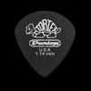 Dunlop Tortex Pitch Black Jazz 1.14mm Guitar Picks