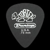 Dunlop Tortex Pitch Black Standard 0.73mm Guitar Picks