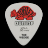 Dunlop Tortex Wedge 0.50mm Red Guitar Picks