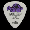 Dunlop Tortex Wedge 1.14mm Purple Guitar Picks