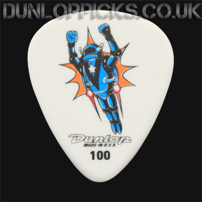 Dunlop Blackline Original Rocket Man 1.00mm Guitar Picks - Click Image to Close