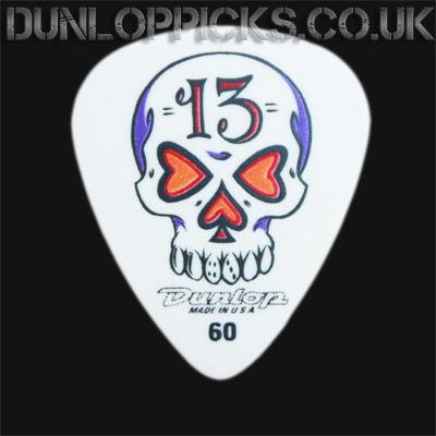 Dunlop Blackline Original Skull 0.60mm Guitar Picks - Click Image to Close