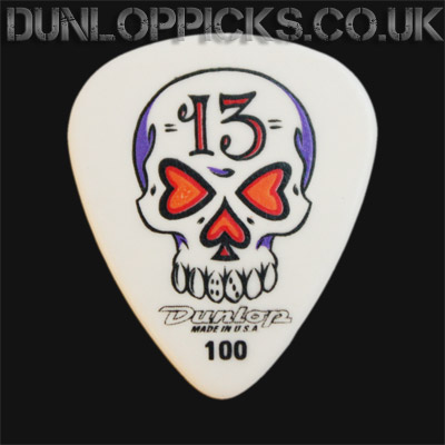 Dunlop Blackline Original Skull 1.00mm Guitar Picks - Click Image to Close