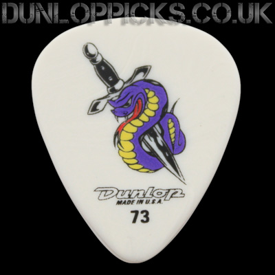 Dunlop Blackline Original Snake 0.73mm Guitar Picks - Click Image to Close