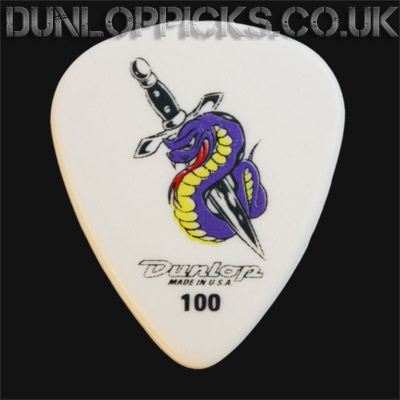 Dunlop Blackline Original Snake 1.00mm Guitar Picks - Click Image to Close