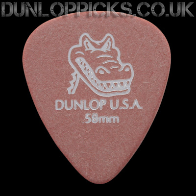 Dunlop Gator 0.58mm Guitar Picks - Click Image to Close