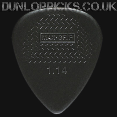 Dunlop Max Grip Standard 1.14mm Guitar Picks - Click Image to Close