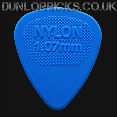 Dunlop Nylon Midi 1.07mm Blue Guitar Picks - Click Image to Close