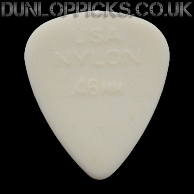 Dunlop Nylon Standard 0.46mm Cream Guitar Picks - Click Image to Close