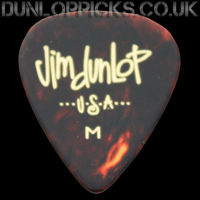 Dunlop Celluloid Classics Standard Shell Medium Guitar Picks - Click Image to Close