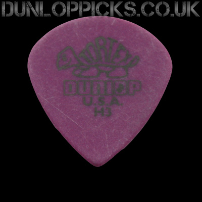 Dunlop Tortex Jazz Sharp Tip Heavy Purple Guitar Picks - Click Image to Close
