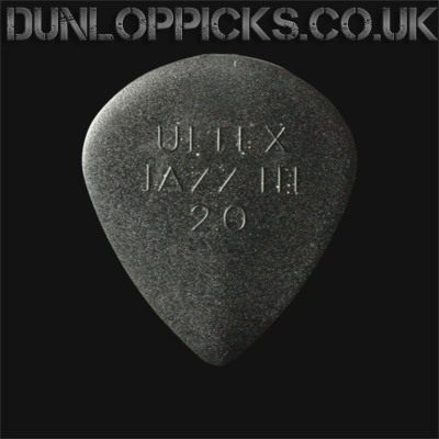 Dunlop Ultex Jazz III 2.0mm Guitar Picks - Click Image to Close