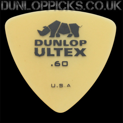 Dunlop Ultex Triangle 0.60mm Guitar Picks - Click Image to Close
