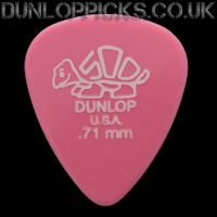 Dunlop Delrin 500 Standard 0.71mm Pink Guitar Picks