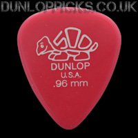 Dunlop Delrin 500 Standard 0.96mm Dark Pink Guitar Picks