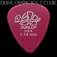 Dunlop Delrin 500 Standard 1.14mm Magenta Guitar Picks