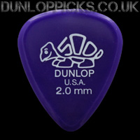 Dunlop Delrin 500 Standard 2.0mm Purple Guitar Picks