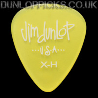 Dunlop Gel Standard Extra Heavy Yellow Guitar Picks