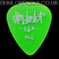 Dunlop Gel Standard Medium Light Green Guitar Picks