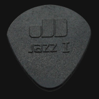 Dunlop Nylon Jazz I Black Stiffo Round 1.10mm Guitar Picks