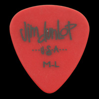 Dunlop Polys Medium Light Red Guitar Picks