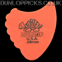 Dunlop Tortex Fins 0.60mm Orange Guitar Picks