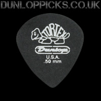 Dunlop Tortex Pitch Black Jazz 0.50mm Guitar Picks