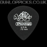 Dunlop Tortex Pitch Black Jazz 0.73mm Guitar Picks