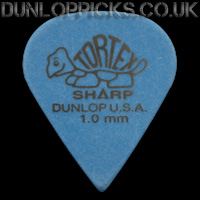 Dunlop Tortex Sharp 1.0mm Blue Guitar Picks