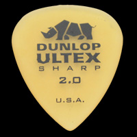 Dunlop Ultex Sharp 2.0mm Guitar Picks